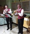 09 Die WEISENBLAESSER Karl und Bruno spielten auf den zwei Fluegelhoernern grantiose alte Weisenmelodien